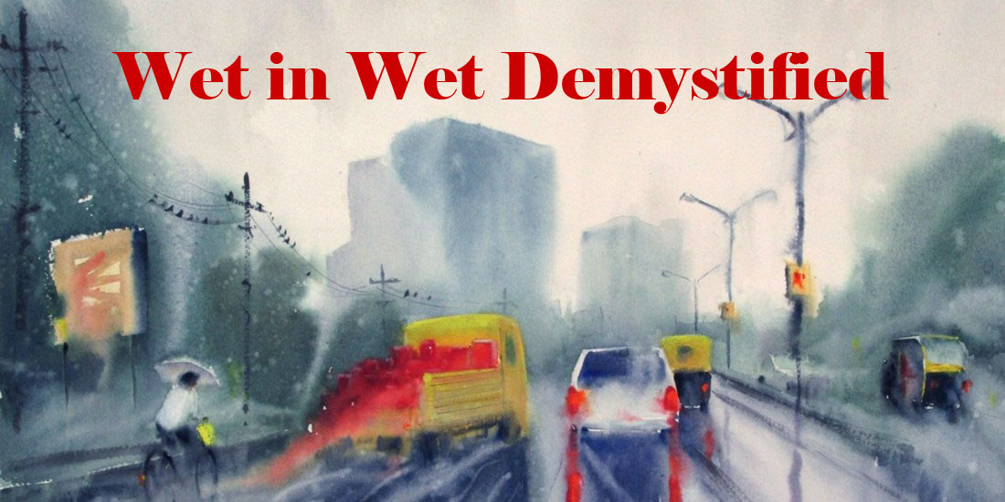 Watercolor Technique Series 2 – Wet in Wet