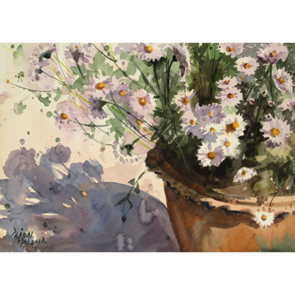 Flowers and Pots I