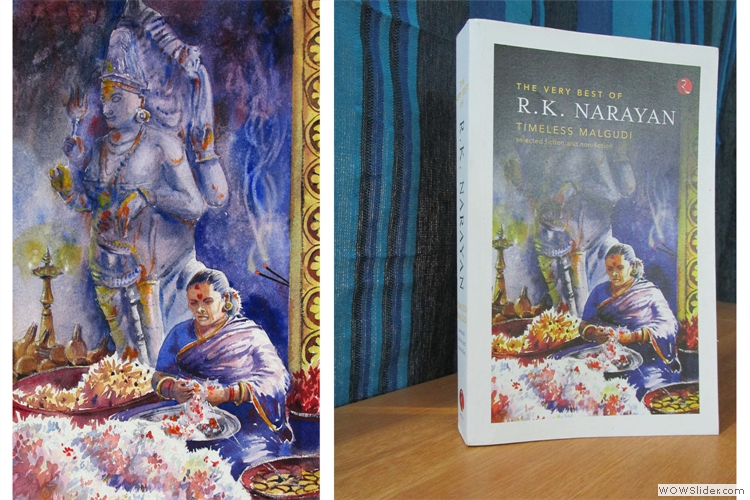 Cover Painting for R.K Narayan collection, Timeless Malgudi